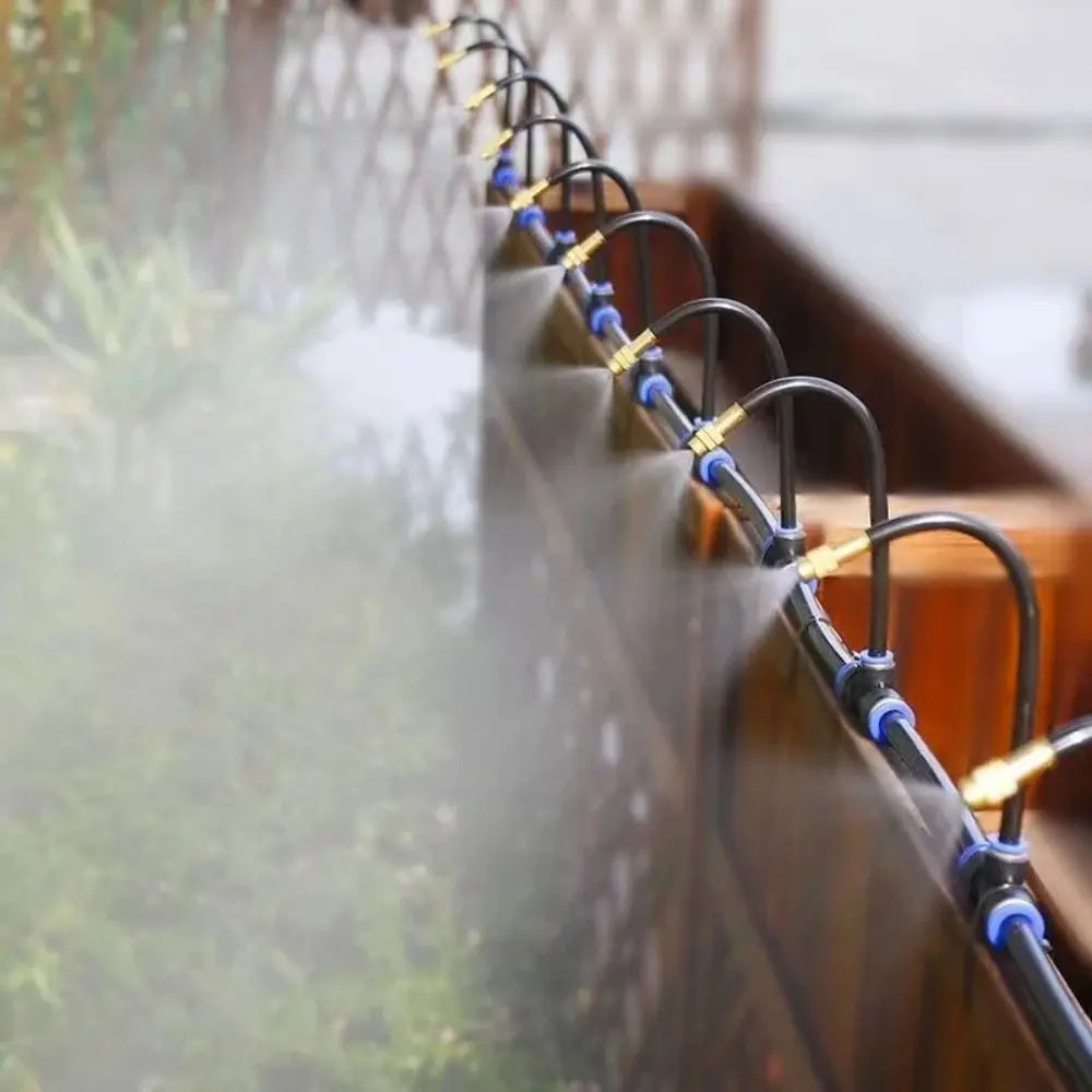 High Quality Free Bending Garden Sprayer Universal Copper Garden Sprinklers Cooling System Omnidirectional Irrigation Nozzles Peaceful Pleasures Health and Wellness