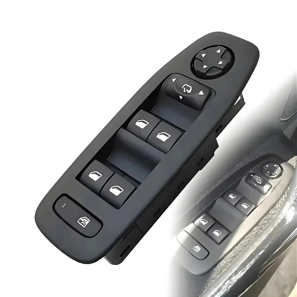 OEM Replacement 96749624ZD Front Left Power Window Switch for Peugeot 208 2008 2013-2019 Peaceful Pleasures Health and Wellness