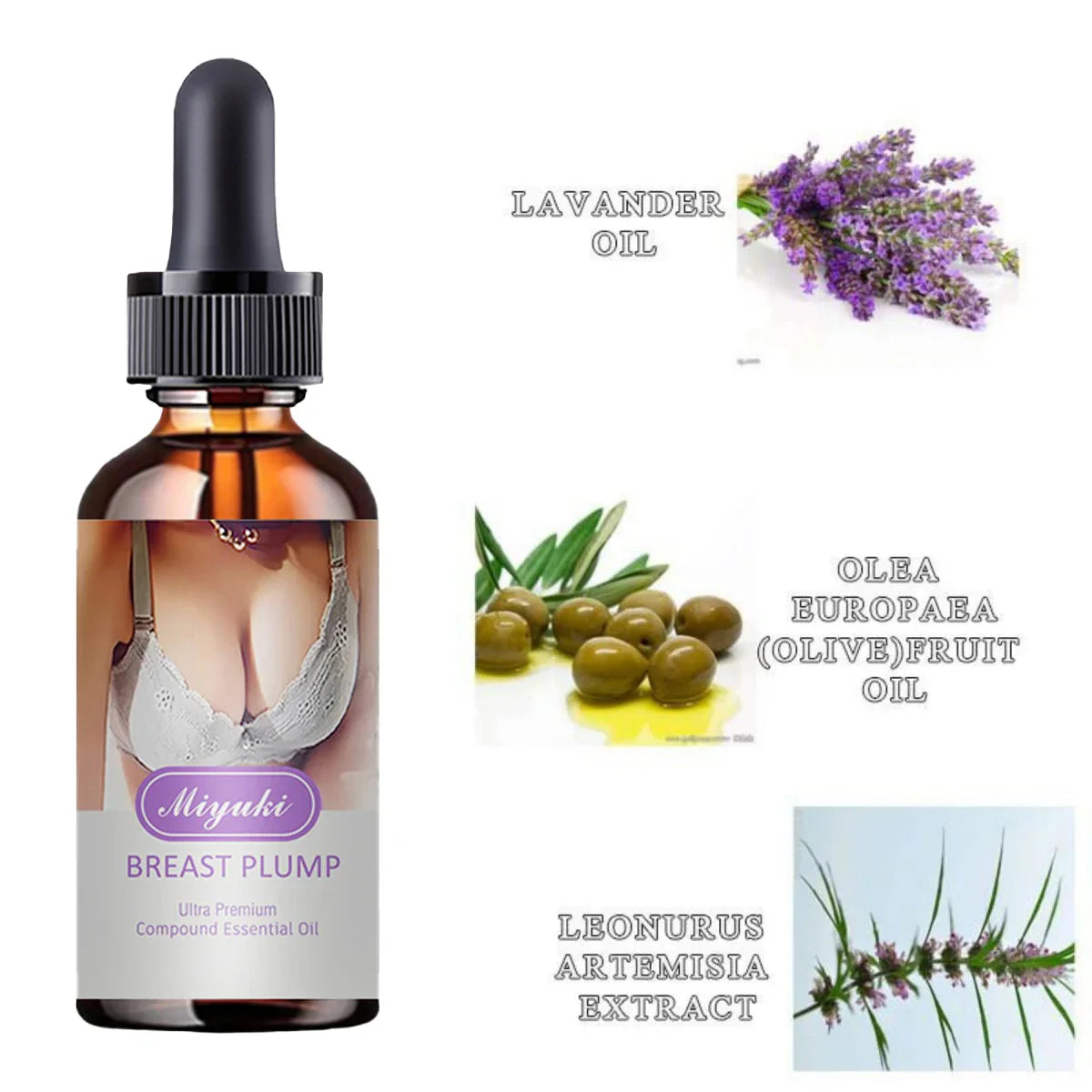 TRSTAY Breast Firming Massage Essence – 5ml to 50ml