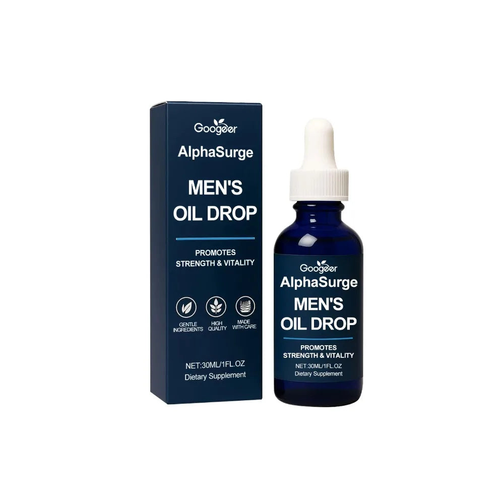 Men's Vitality Oil Drop 30ml | Maca, Tribulus & L-Arginine