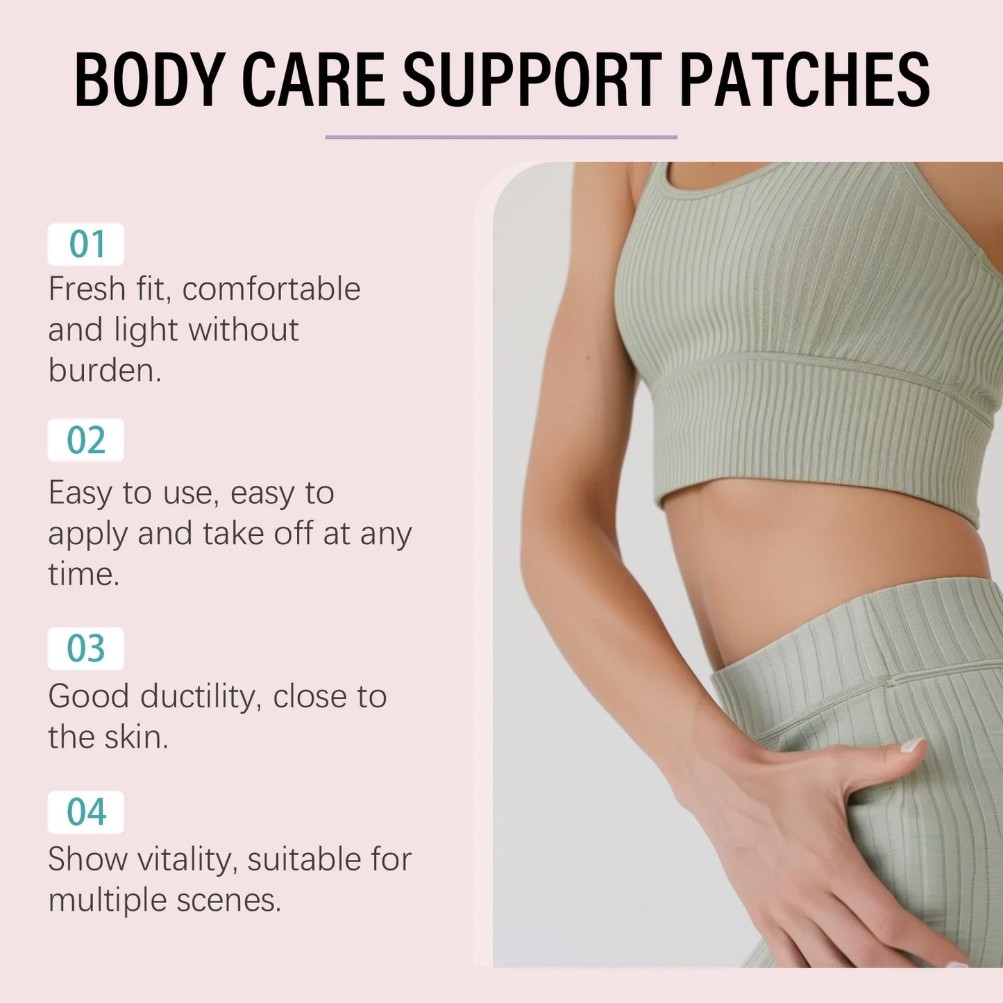 Ximonth Body Care Helper Patch – Breathable Skin Care Tool