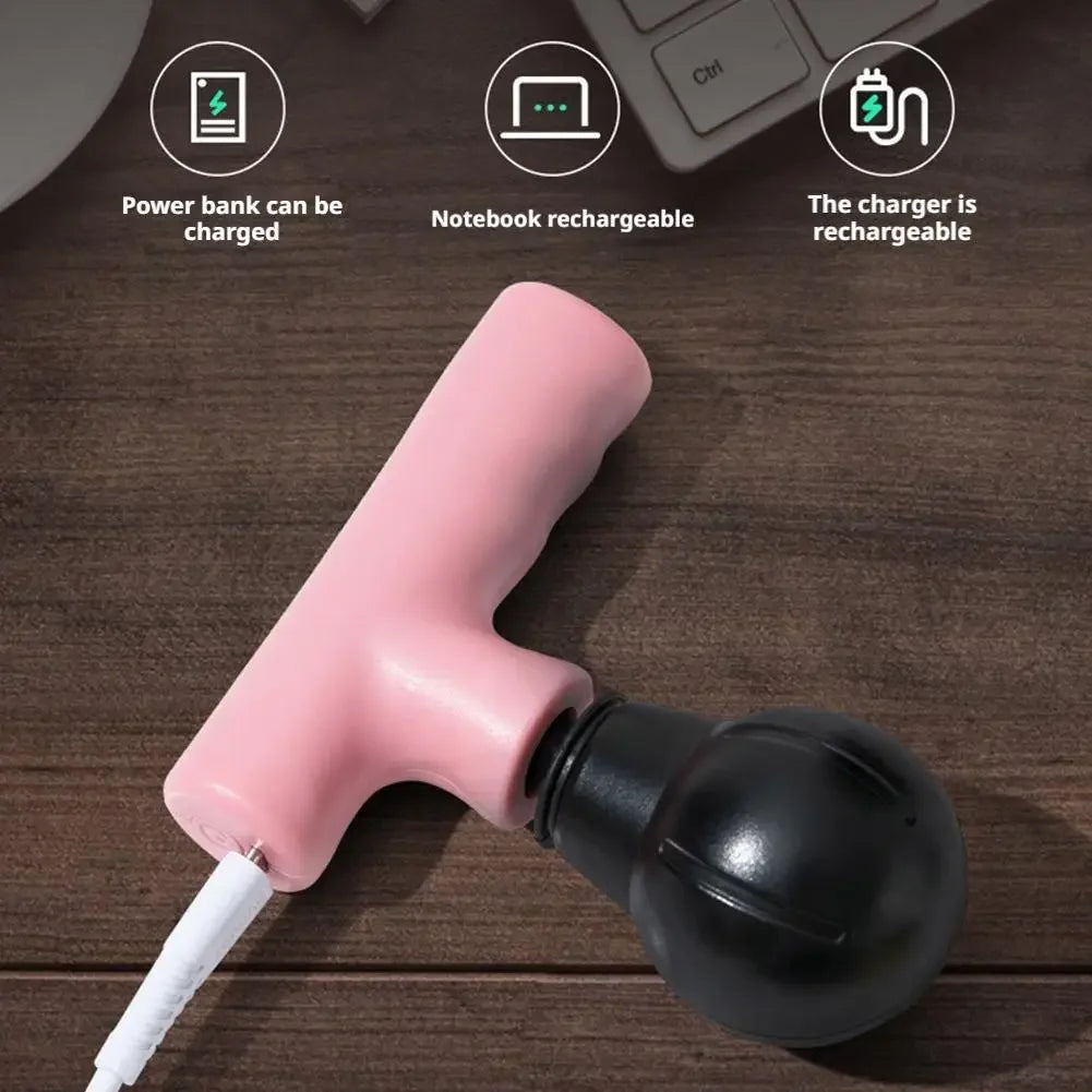 Portable Mini Massage Gun – Deep Tissue Muscle Massager Peaceful Pleasures Health and Wellness