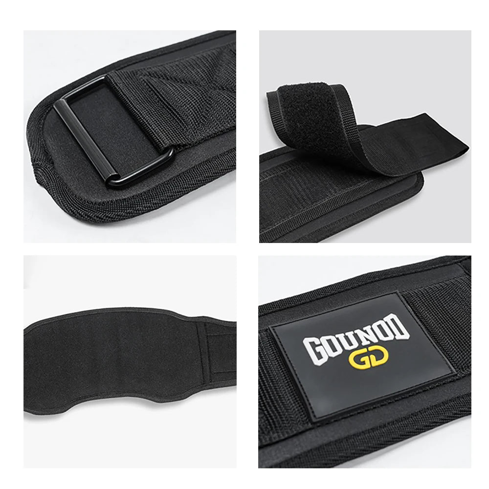 Abdominal Training Belt Widened Waist Adjustable EVA Lumbar Support Belt Powerlifting Strength Training GymFitness Weightlifting Peaceful Pleasures Health and Wellness