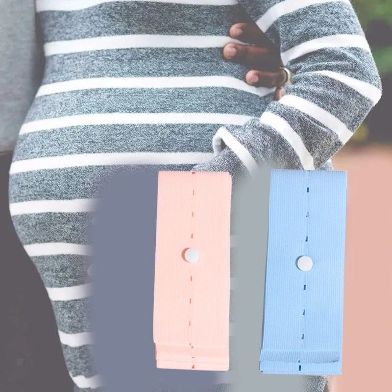 2pcs Heart Rate Monitor Maternity Belt Elastic Pregnancy Belly Band Professional Fetal Heart Monitoring Bandage For Women Peaceful Pleasures Health and Wellness