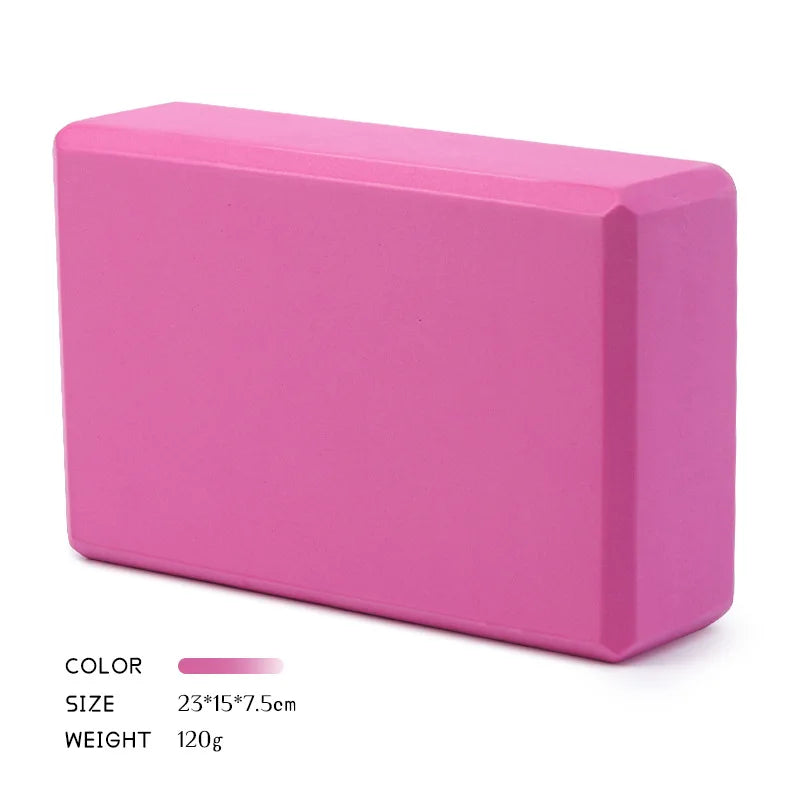 2-Pack EVA Foam Yoga Blocks – Non-Slip Pilates & Stretch Bricks