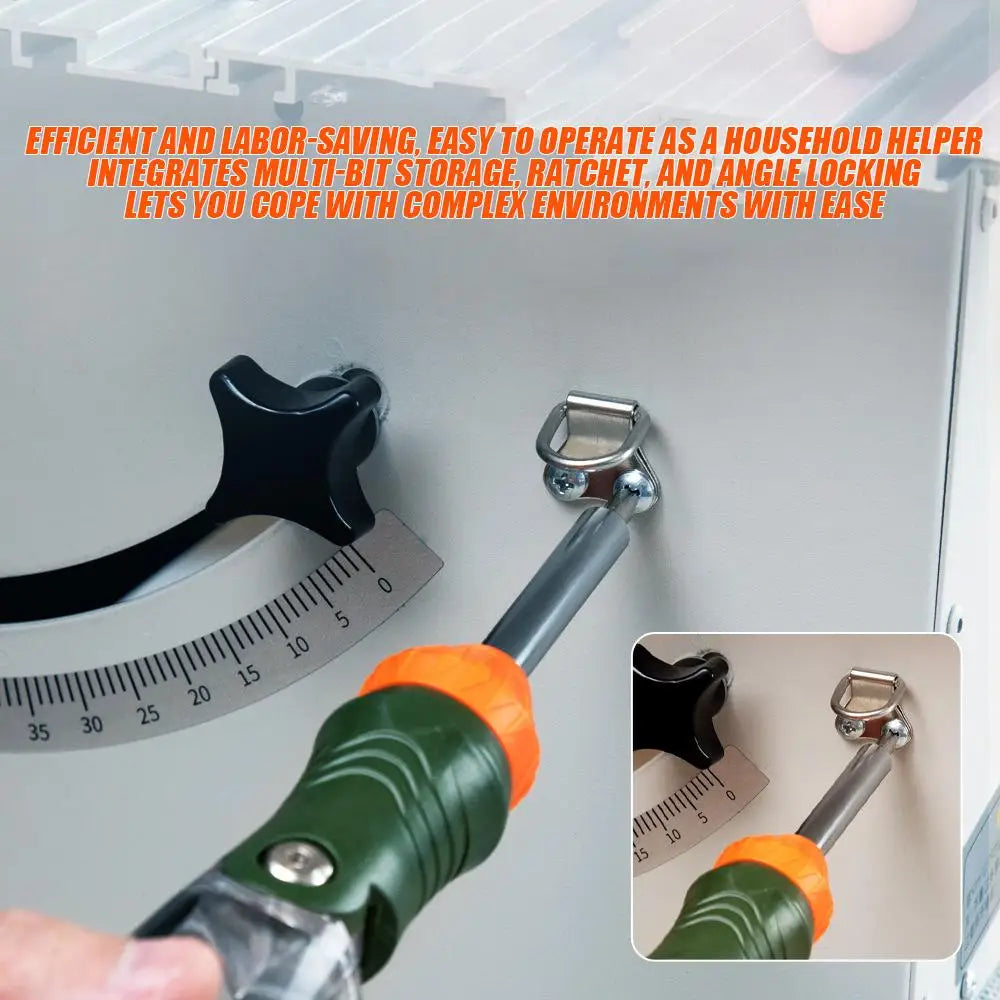 Ratcheting Screwdriver Set 16 Bits – Magnetic, Adjustable Angle Ratcheting Screwdriver Set Peaceful Pleasures Health and Wellness