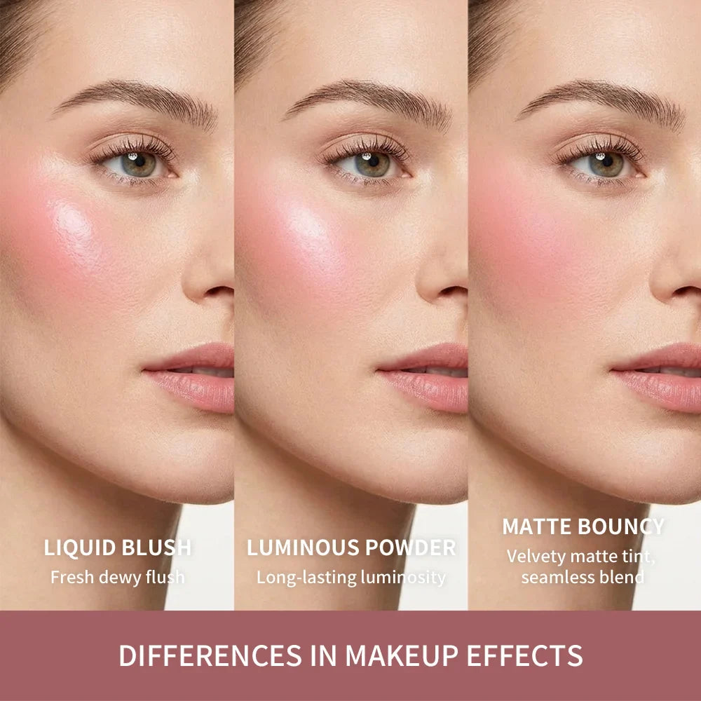 Matte Cream-to-Powder Blush | Bouncy Mousse, Long-Lasting