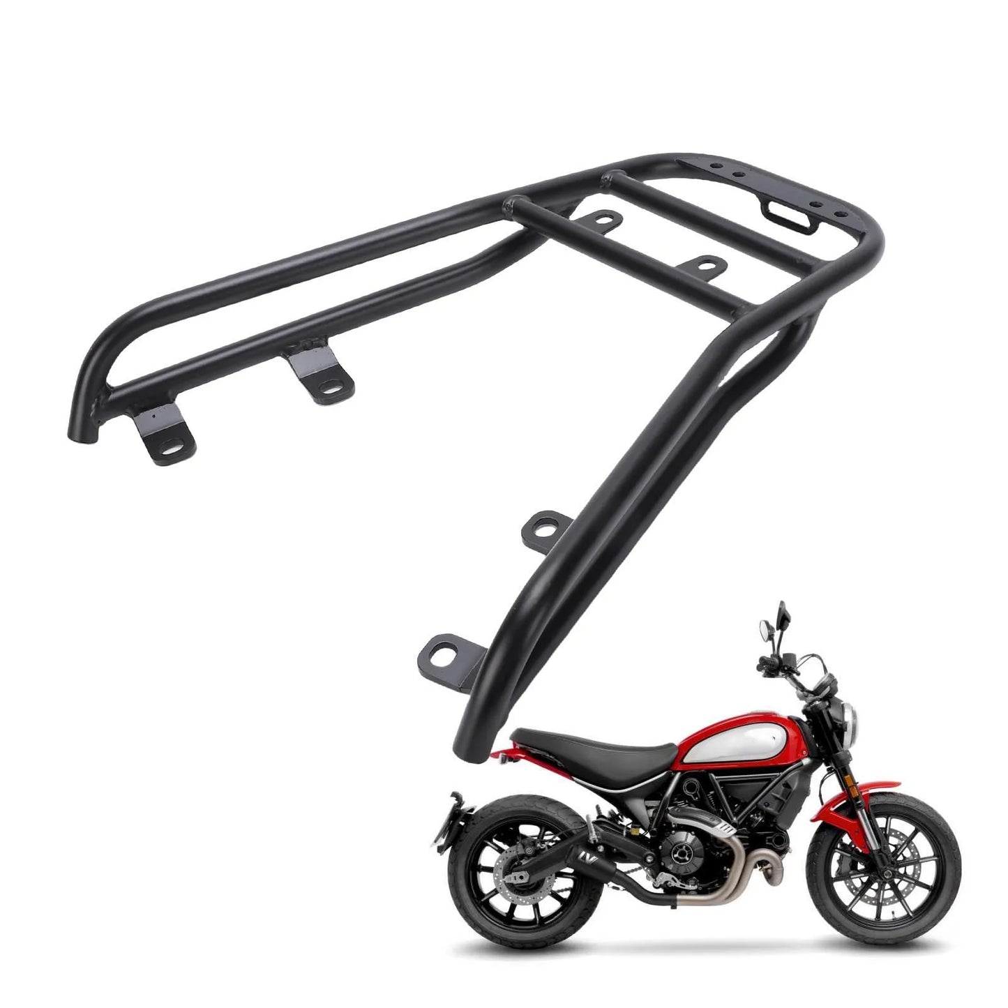 Ducati Scrambler 800 Rear Luggage Rack Cargo Carrier 2023-2025