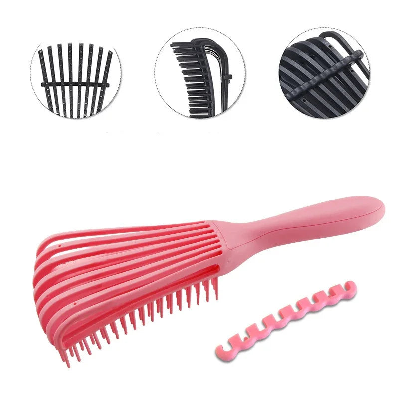 Eight-Claw Detangling Massage Comb – Anti-Tangle Hair Tool Detangling Hair Comb Peaceful Pleasures Health and Wellness