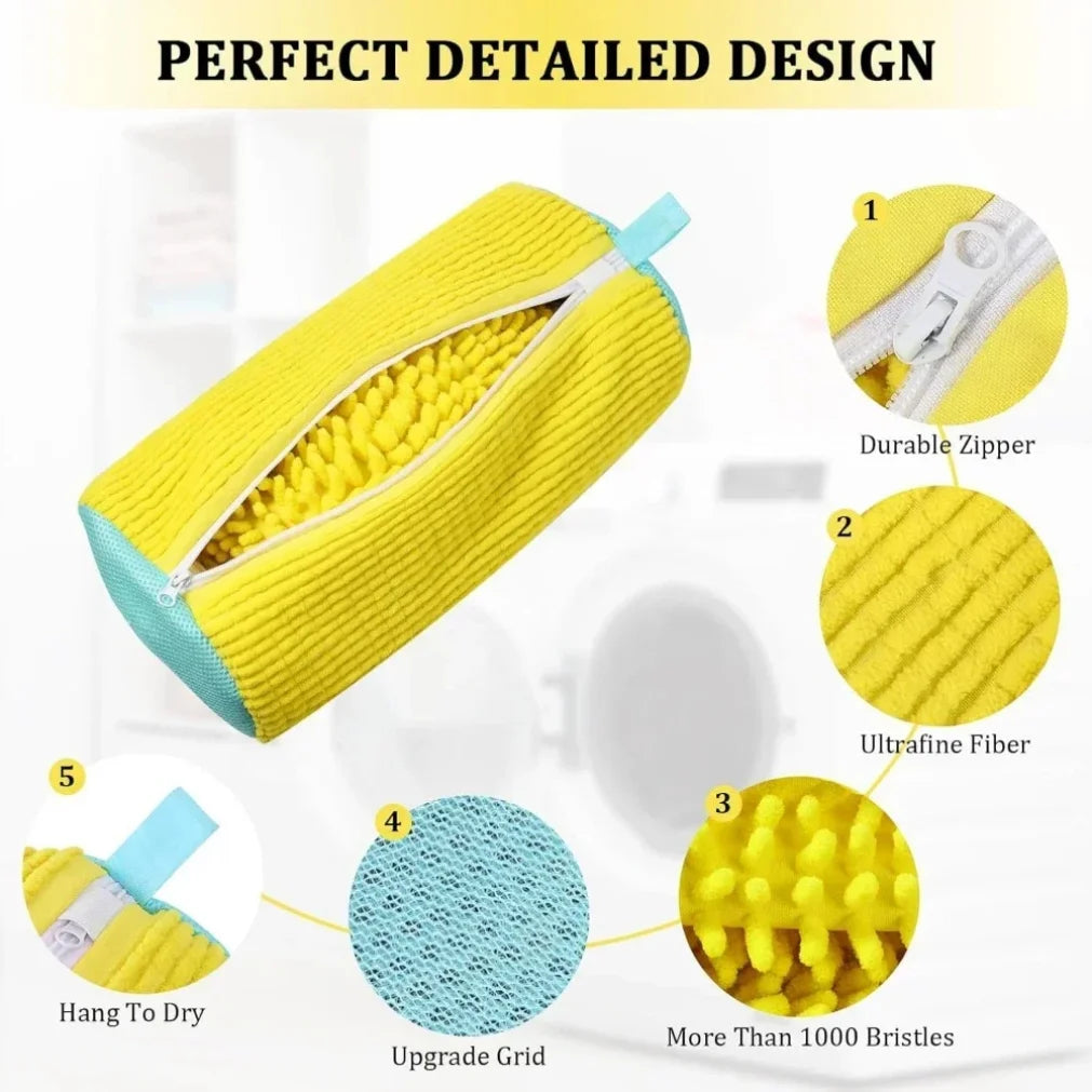Shoe Laundry Bags with Zipper for Washing Machine | 1-2 Pack