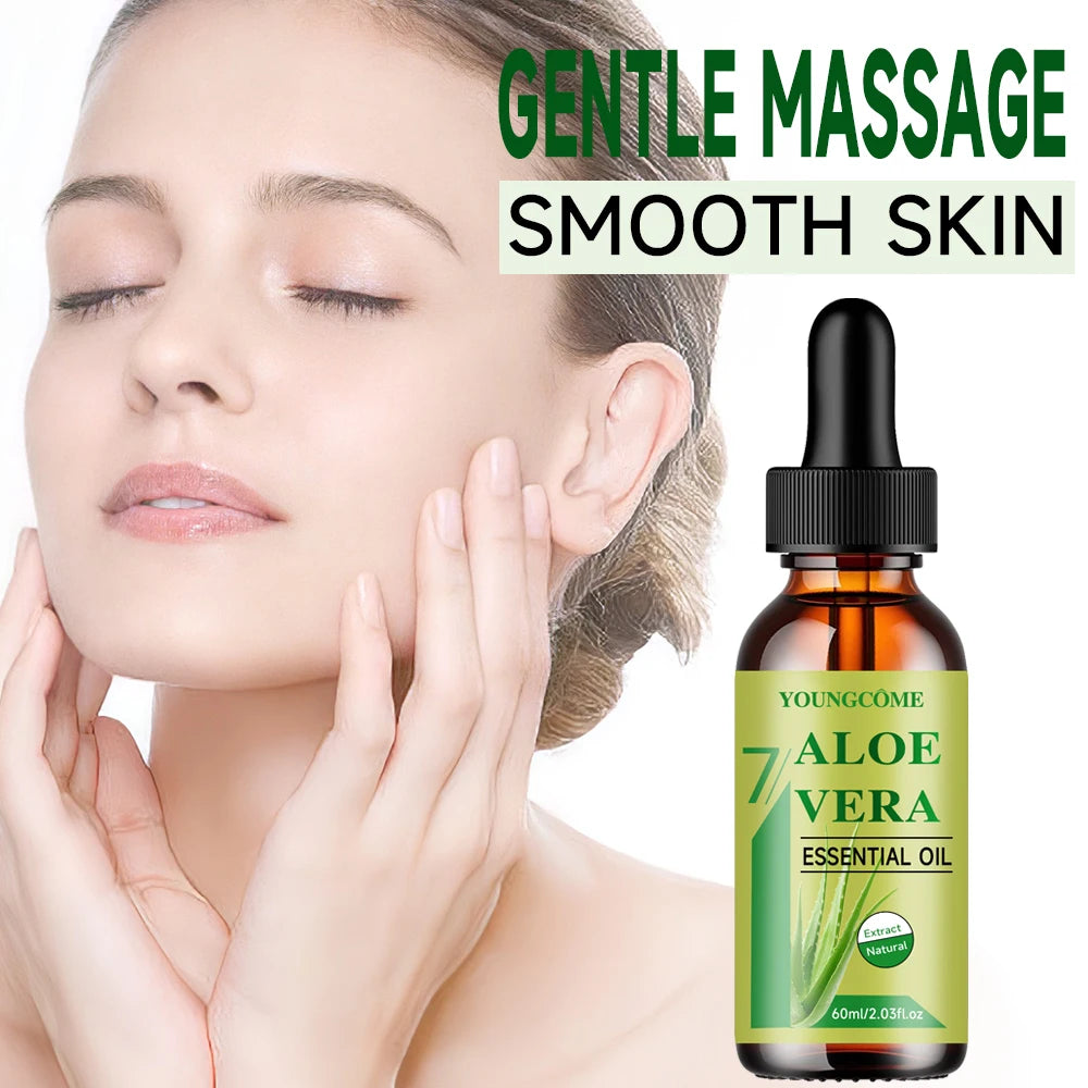 Aloe Vera Essential Oil – Anti-Aging Moisturizing Massage Body Oil Aloe Vera Body Oil Peaceful Pleasures Health and Wellness