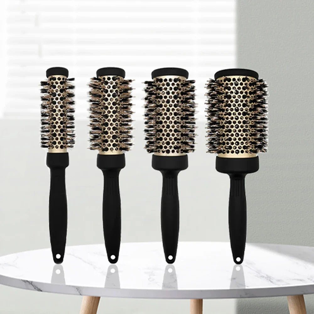 Ceramic Round Barrel Comb | Heat Resistant Blow Dry Styling