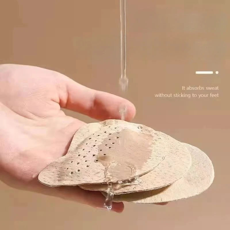 Anti-Slip Sweat-Absorbent Forefoot Pads for Heels & Sandals