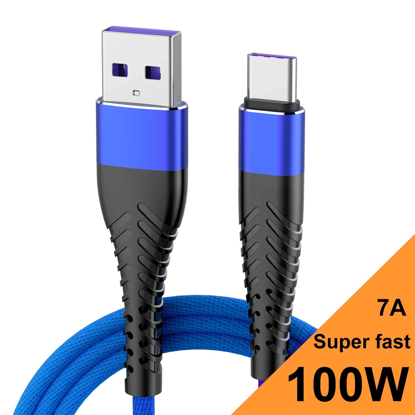 PD 100W USB-C Fast Charging Cable – iPhone 15 16 Samsung