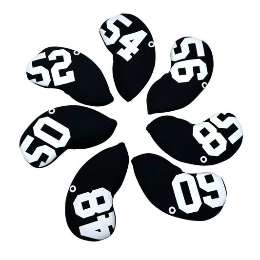 Neoprene Golf Iron Head Covers | Sand Wedge 50°–60° Protector Golf Head Cover Peaceful Pleasures Health and Wellness