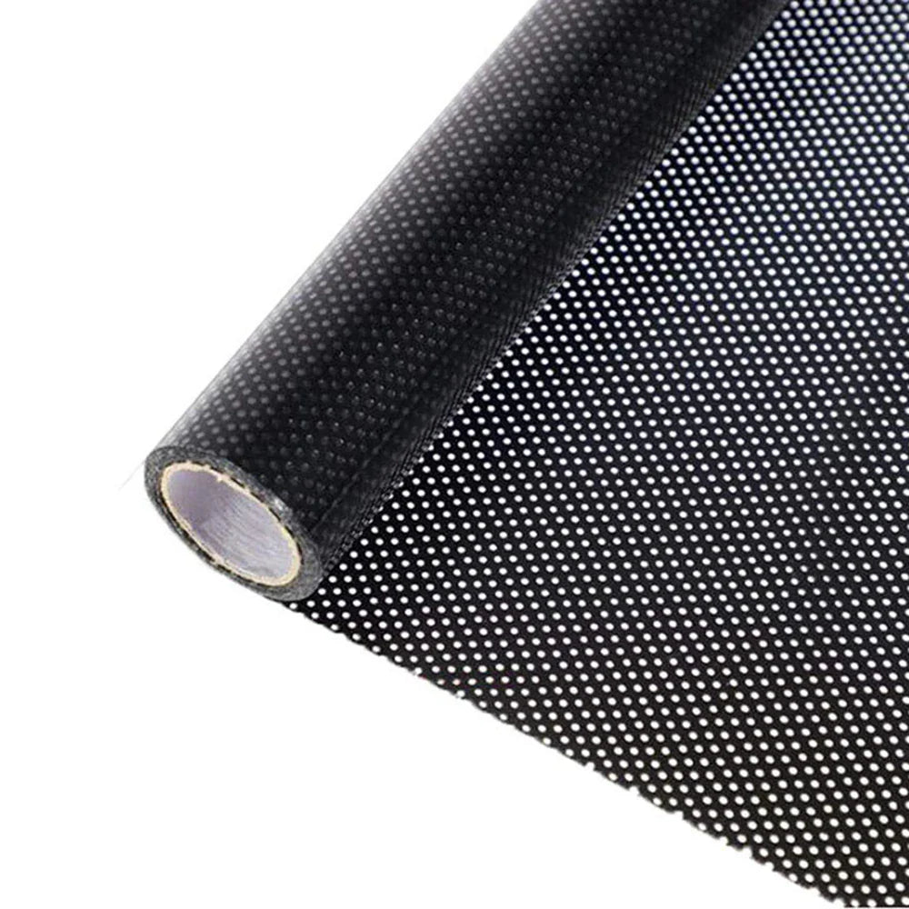 Privacy Mesh Window Film – Anti-UV Sun Blocking Self-Adhesive