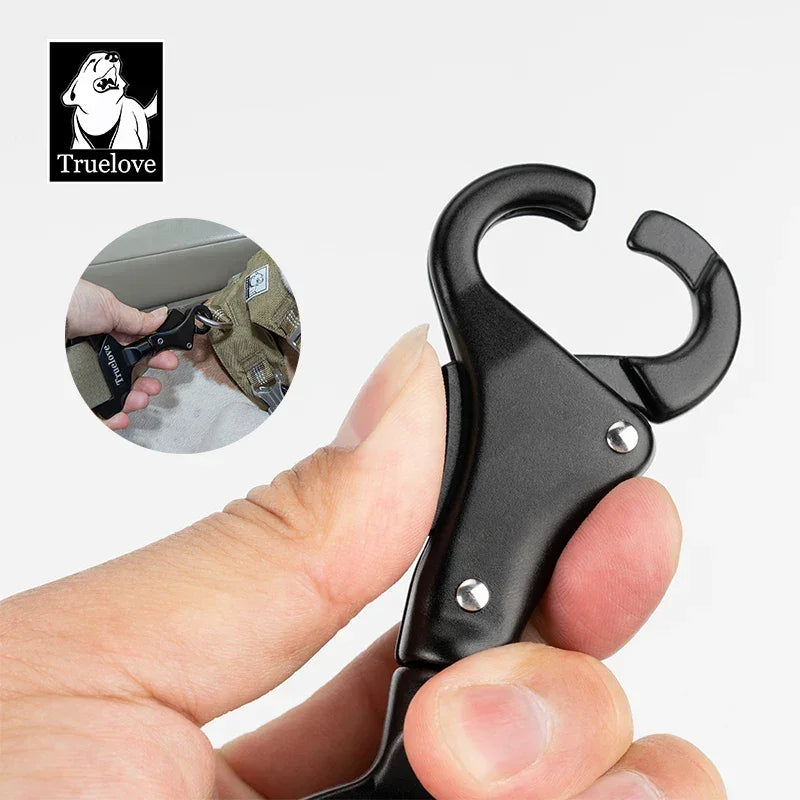 Truelove Pet All Car Seat Belt Safety Buckle with Collar or Harness High-quality Lightweight Aluminium Alloy Portable TLM1993 Peaceful Pleasures Health and Wellness