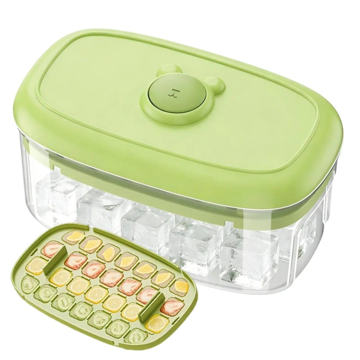 28-Grid Ice Cube Tray | Leakproof Easy Release Freezer Mold
