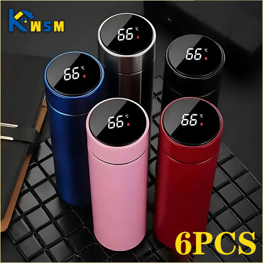 500ml 316 Stainless Steel Smart Thermos Cup | Temp Display Vacuum Thermos Flask Oasis Select