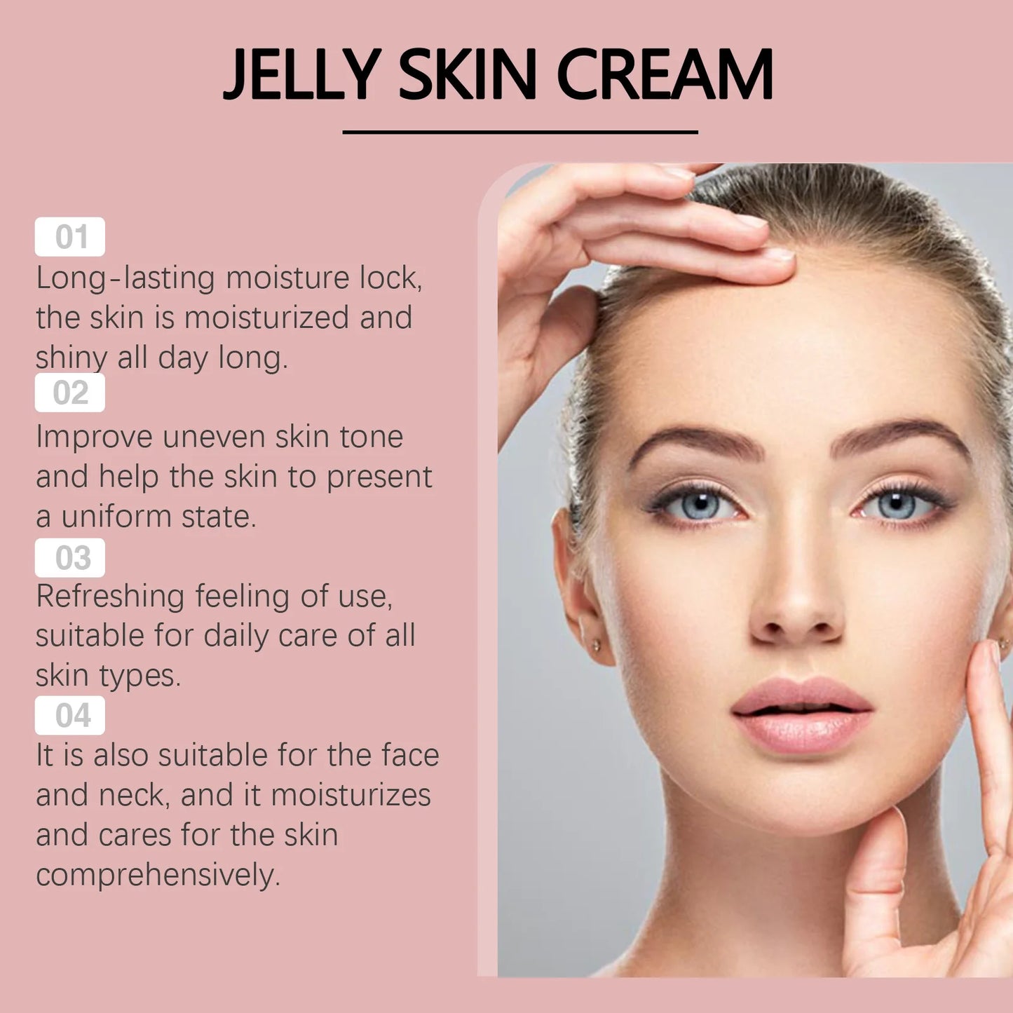 Collagen Jelly Cream – Firming, Hydrating & Brightening Gel
