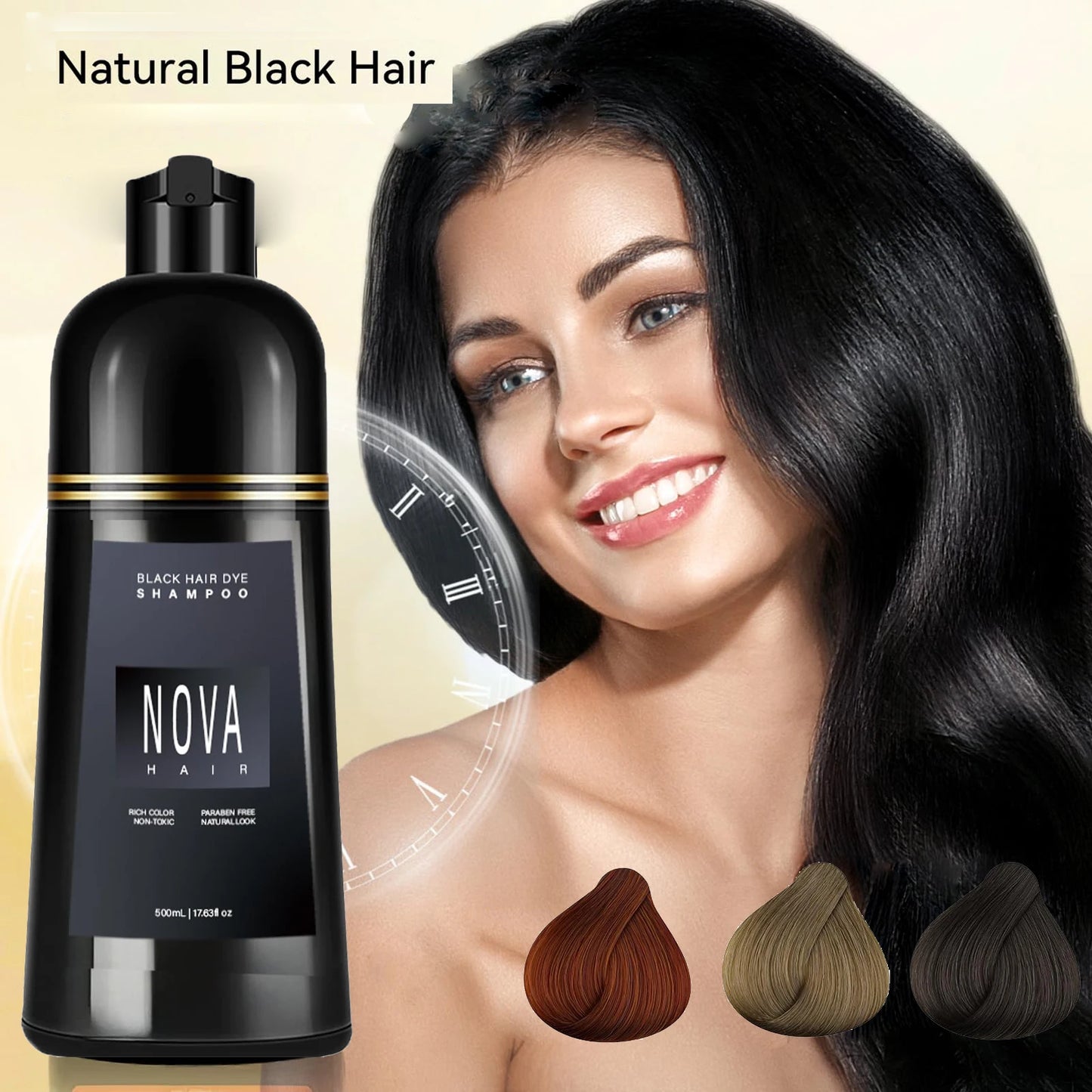 Gray Hair Color Shampoo – Long-Lasting Dye in Minutes Peaceful Pleasures Health and Wellness