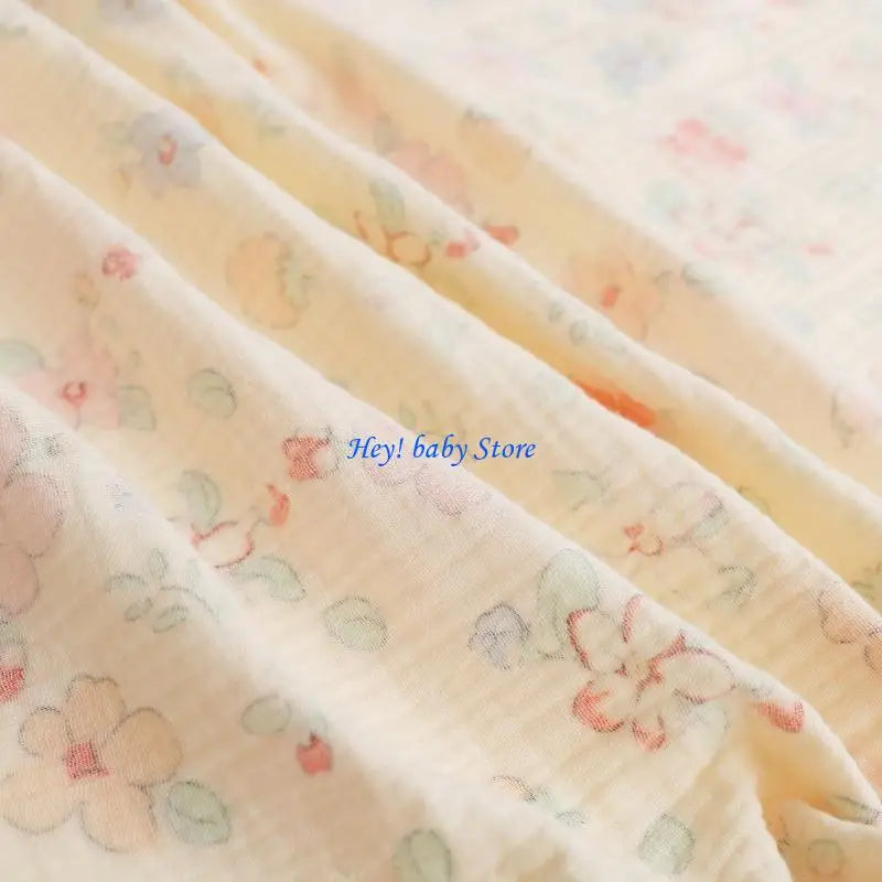 Cotton Muslin Swaddle Blanket – Soft, Lightweight Baby Wrap