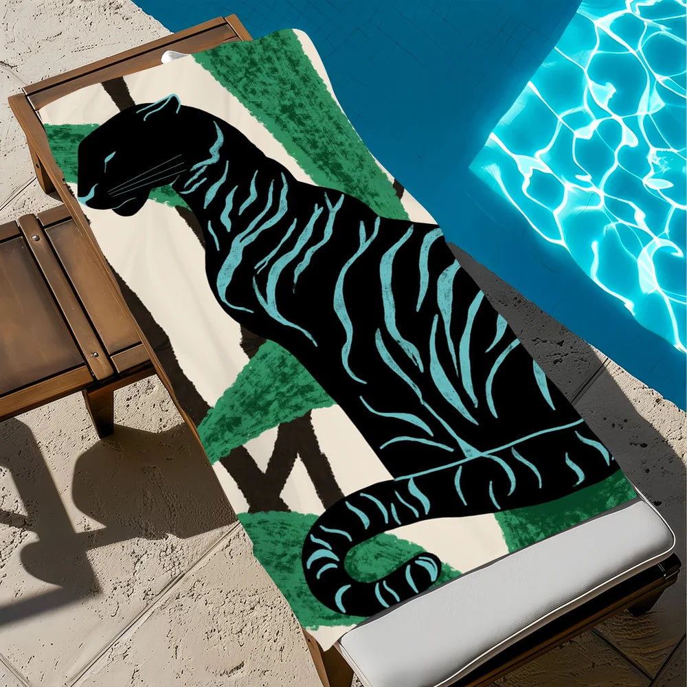 Quick-Dry Beach Towel | Soft Pool, Gym & Travel Towel Quick-Dry Beach Towel Peaceful Pleasures Health and Wellness z2 STJ40x70CM