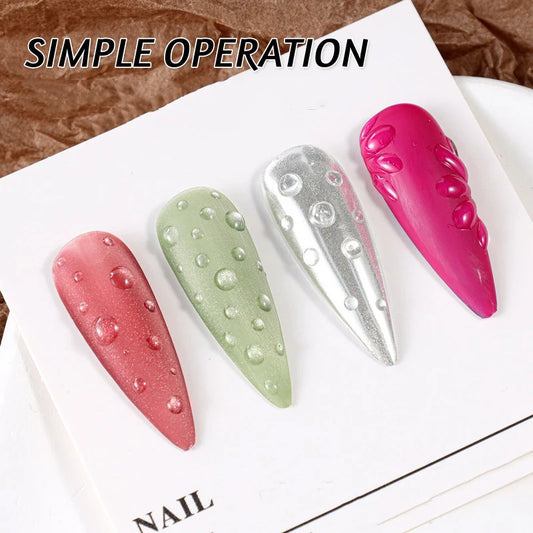 8ml 3D Aqua Drop Sculpting Gel – No-Wipe UV/LED Nail Art 3D Nail Sculpting Gel Peaceful Pleasures Health and Wellness