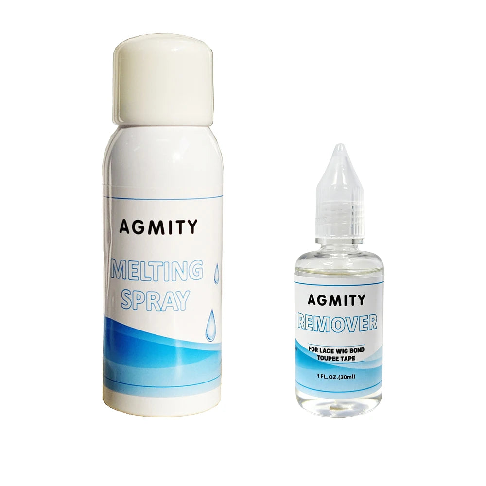 Lace Wig Glue Spray 120ml + Adhesive Remover Set – Strong Hold