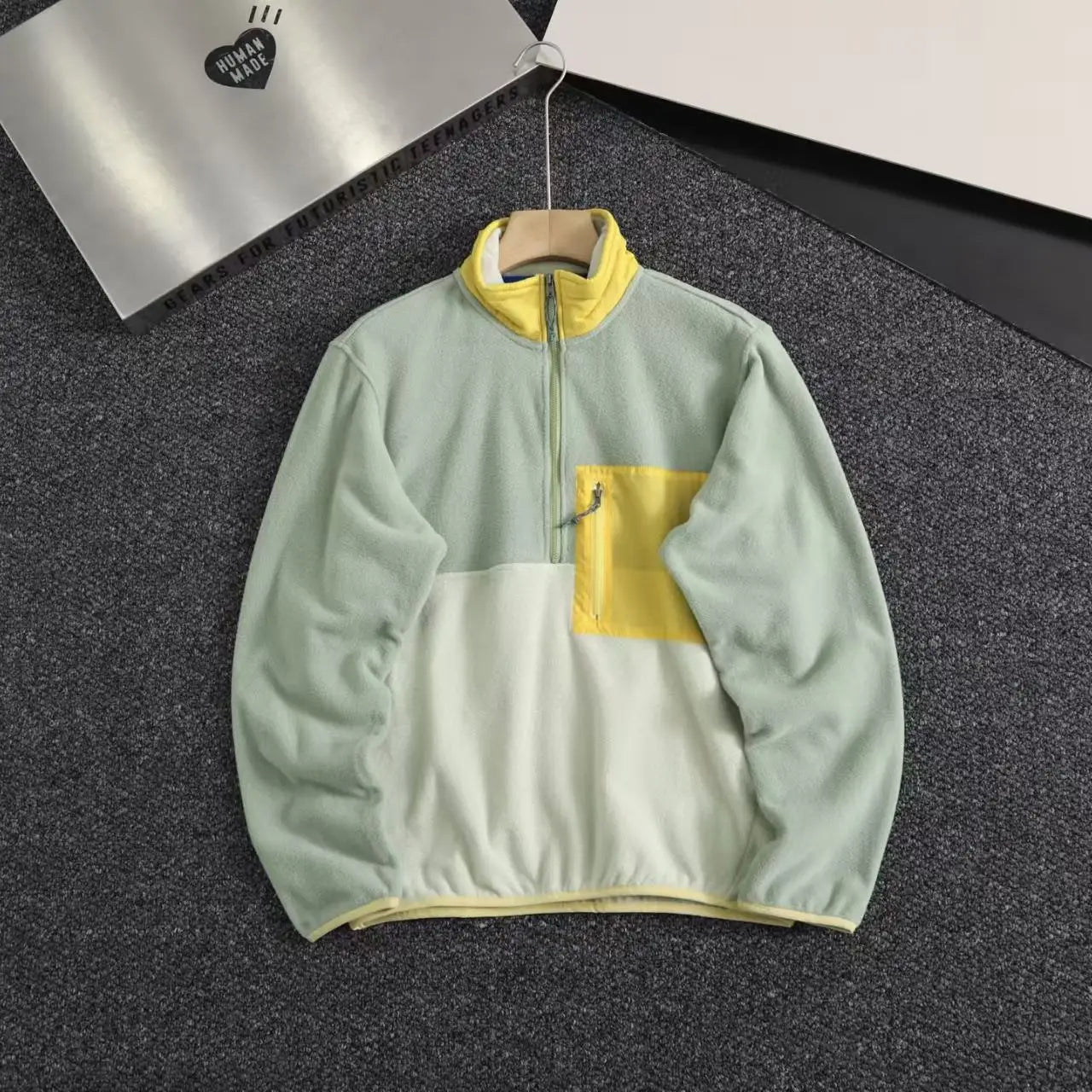 Couples Matching Half-Zip Fleece Pullover Sweatshirt | S–XL