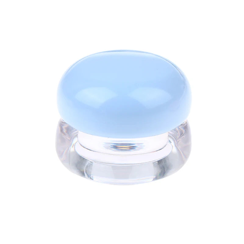 5g Mini Cosmetic Empty Jar Pots Makeup Skincare Container Face Cream Box Lip Balm Box Refillable Lips Glaze Container Travel Peaceful Pleasures Health and Wellness Blue