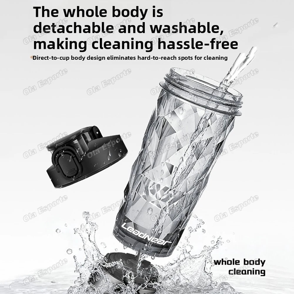 Portable Electric Shaker Bottle 630ml | USB Rechargeable Blender Cup