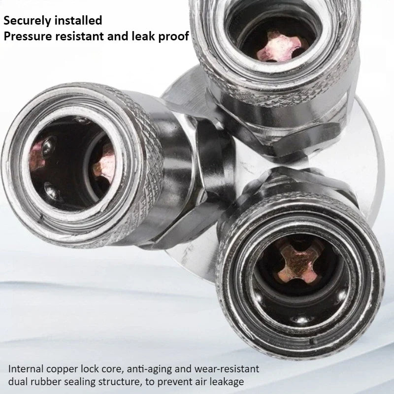 SMV SMY Pneumatic Quick Connector – 2-Way & 3-Way Air Fittings