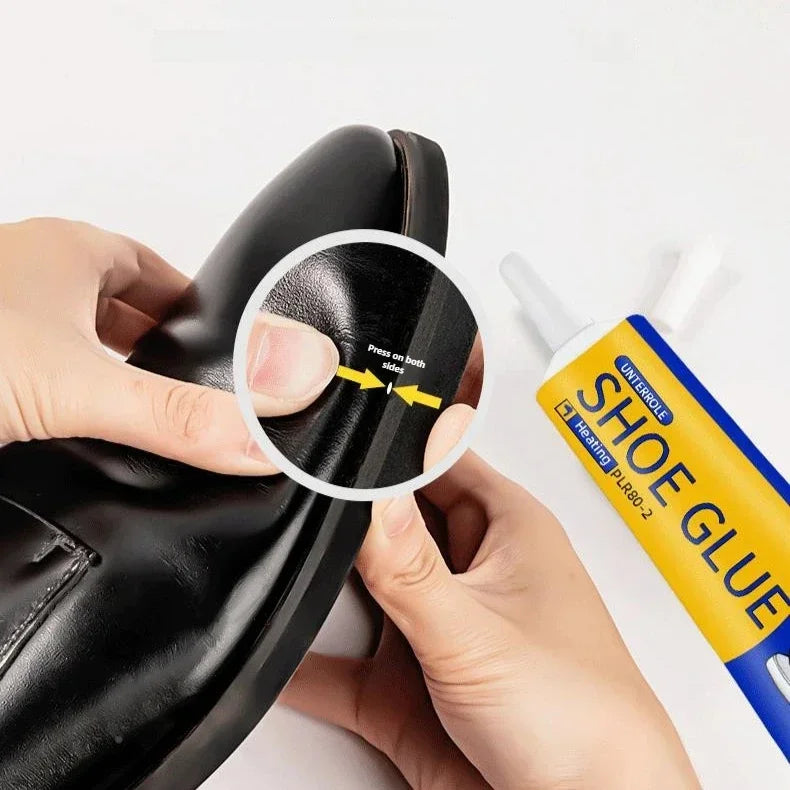 Strong Shoe Glue, 60ml Waterproof Adhesive for Shoe Repair, Fast Drying Resin for Sneakers, Boots, DIY Craft, Leather, Rubber, Peaceful Pleasures Health and Wellness
