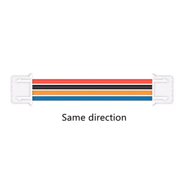 10pcs EH 2.5mm Pitch 2/3/4/5/6/7/8/9/10 Pin Female Plug Connector Wire 10/15/20cm Single/Double Head Same / Reverse Direction Peaceful Pleasures Health and Wellness Same direction 4P 20cm