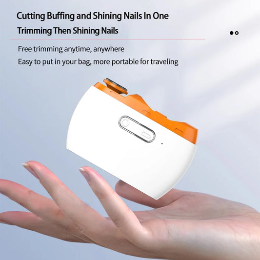 Intelligent nail trimming assistant, rechargeable electric trimmer, with automatic speed adjustment and splash-proof design Peaceful Pleasures Health and Wellness