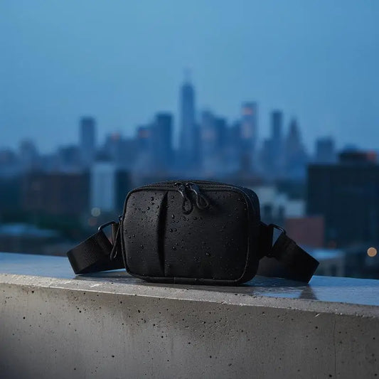 Lightweight Nylon Crossbody Bag with Phone Pouch | Unisex Crossbody Shoulder Bag Oasis Select