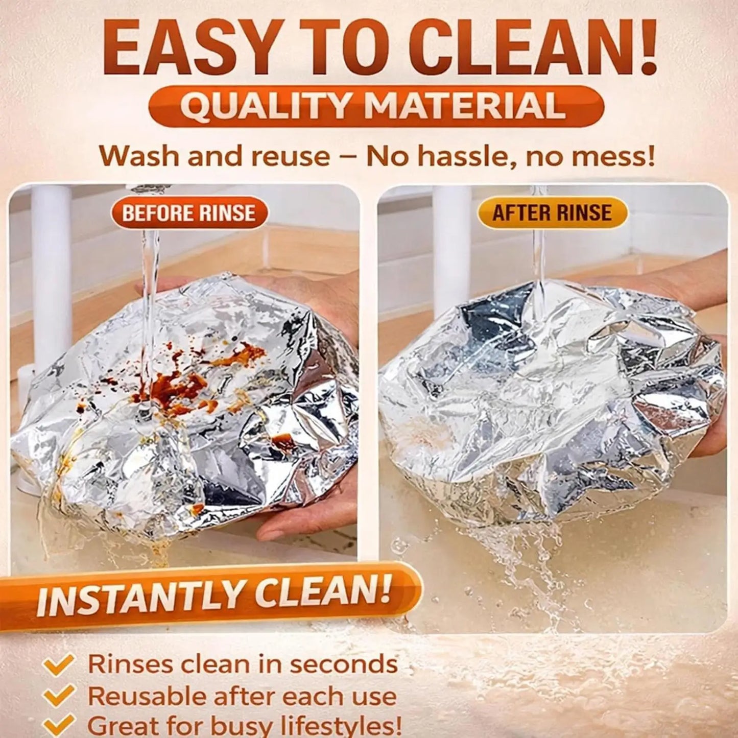 10-Pack Reusable Aluminum Foil Bowl Covers – Elastic Lids Foil Bowl Covers Peaceful Pleasures Health and Wellness