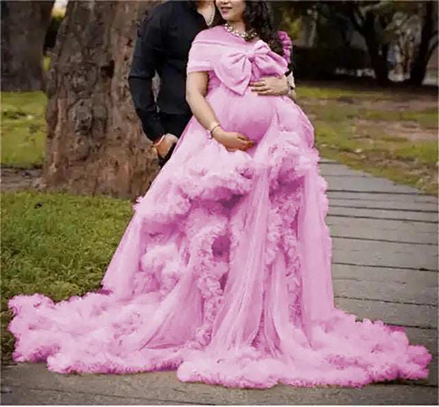 Tulle Long Maternity Dress Photoshoot платье photography dresses baby shower dresses for pregnant woman платье для беременных Peaceful Pleasures Health and Wellness