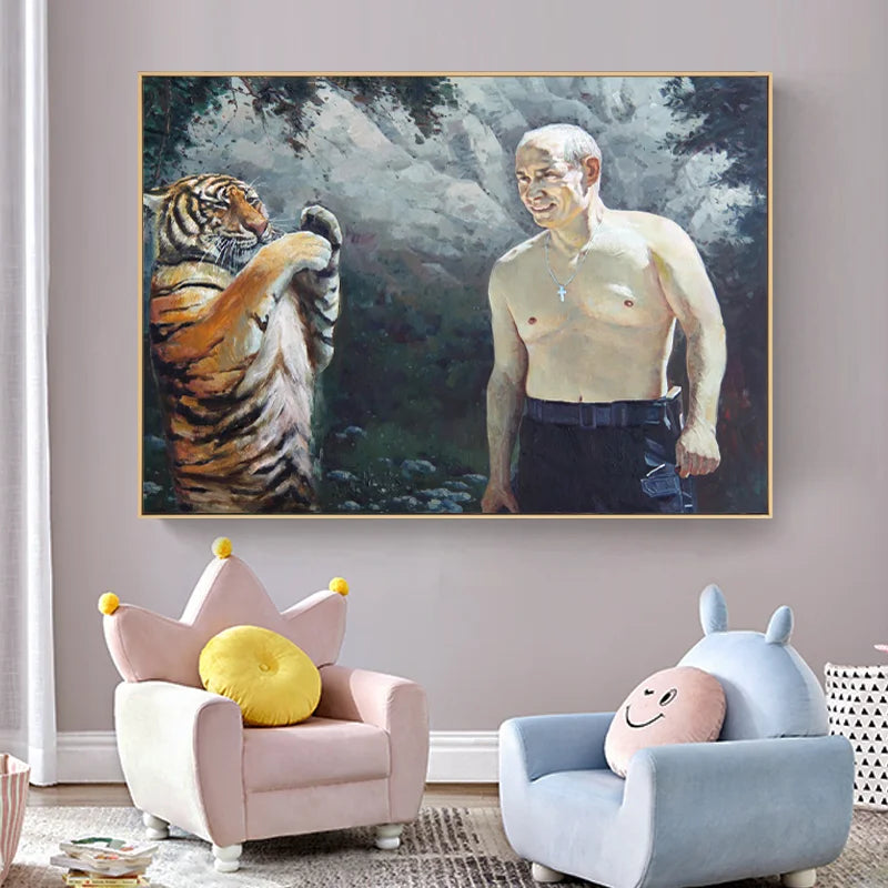 Hand-Painted Celebrity Portrait Oil Painting on Canvas | Custom Art Oil Painting Art Peaceful Pleasures Health and Wellness