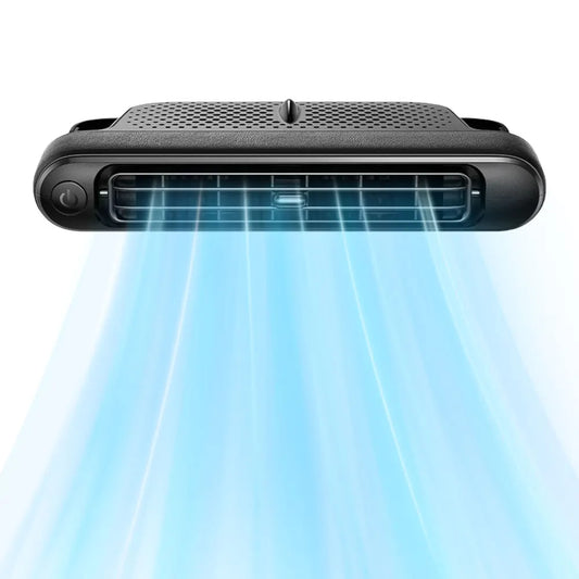Backseat Car Headrest Cooling Fan – 3 Speeds, USB-C Car Backseat Fan Oasis Select