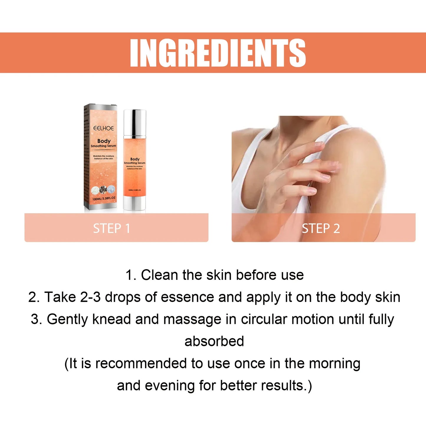 Eelhoe Brightening Body Serum | Hyaluronic Acid 100ml