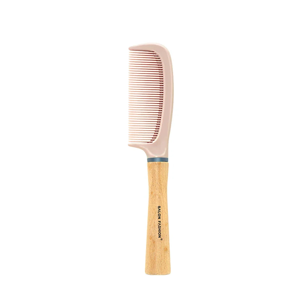 Wooden Handle Anti-Static Air Cushion Hair Brush & Comb