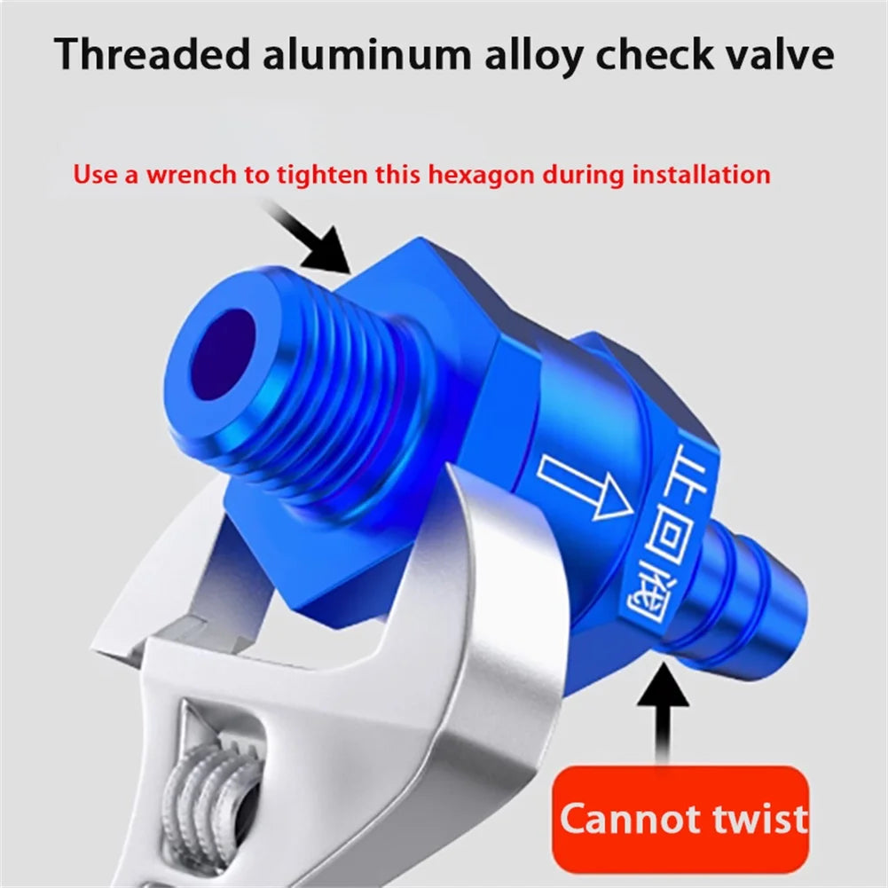 Aluminum Alloy Check Valve Air Pressure Brake Water Sprinkler Anti