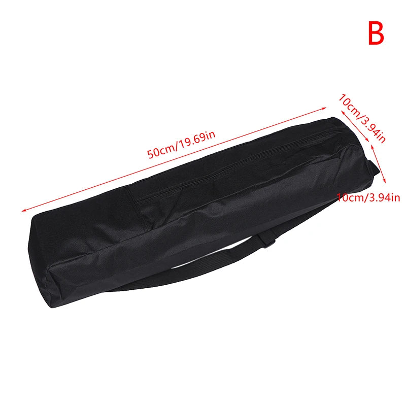 Oxford Cloth Handbag Carrying Storage Bag For Studio Mic Photography Light Tripod Stand Monopod Portable Zippers Carrying Bag Peaceful Pleasures Health and Wellness 50x10x10cm