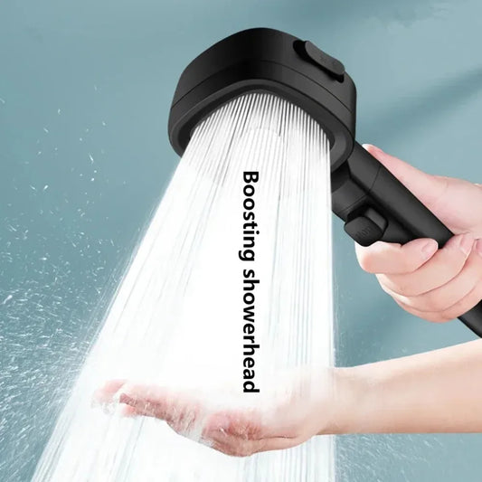 High Pressure Water-Saving Shower Head | 3 Spray Modes Handheld Shower Head Peaceful Pleasures Health and Wellness