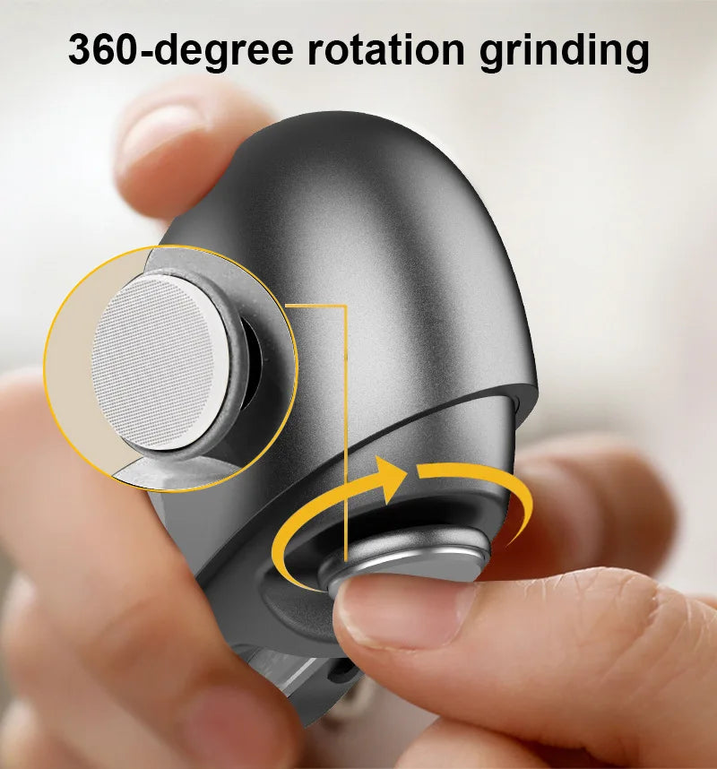 Electric Nail Cutter With Led Light Rechargeable Electric Painless Automatic Trimmer Suitable For Infants And Adults Peaceful Pleasures Health and Wellness