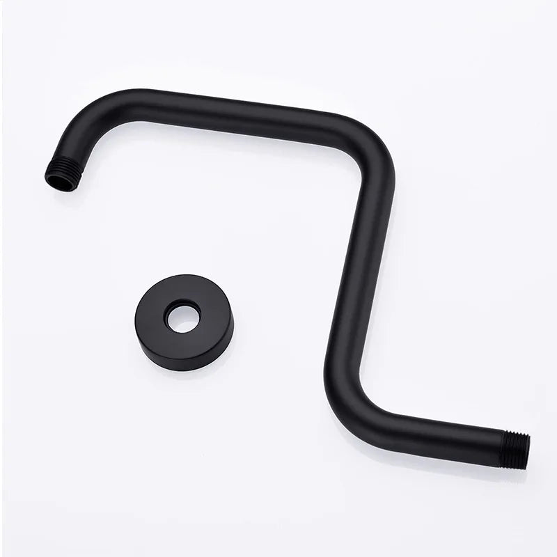 Stainless Steel S-Shape Shower Arm | Wall Mount Rainfall Extension