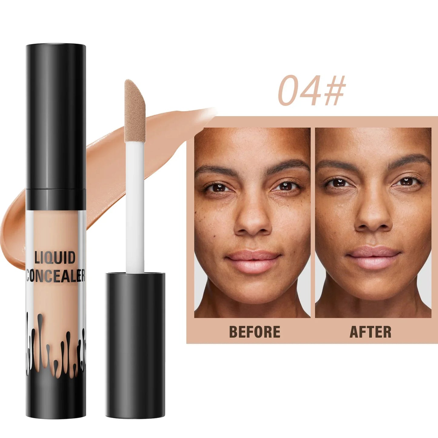 Hello Kiss Full Coverage Waterproof Concealer – All Skin Types