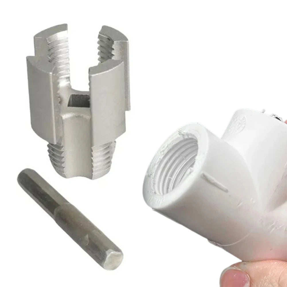 Integrated Internal & External Pipe Threading Tool PVC Pipe Thread Cutting Tool DN15 DN20 Pipe Threading Tool for Thread Cutting Peaceful Pleasures Health and Wellness